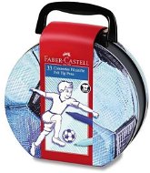 FABER-CASTELL Connector design fotbal 33 farieb - Fixky