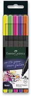 FABER-CASTELL Grip Neon, 5 színű - Tűfilc készlet