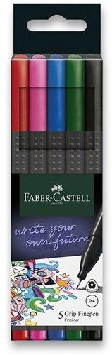 FABER-CASTELL Grip, 5 barev - Fineliner Pens - Main image