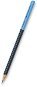 FABER-CASTELL Grip TwoTone HB - Dreieckiger Graphitstift - blau - Bleistift