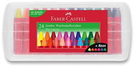 Wachsstifte FABER-CASTELL JUMBO in Kunststoffbox, 24 Farben - Voskovky