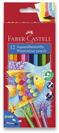 FABER-CASTELL Aquarellfarbe, 12 Farben - Buntstifte