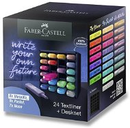 FABER-CASTELL Textliner 46, 24 farieb - Zvýrazňovač