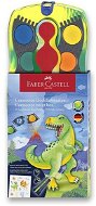 FABER-CASTELL Connector Dinosaurus, 12 barev - Aquarell-Farben
