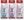 B, triangular, random color - pack of 2