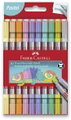 FABER-CASTELL oboustranné, 10 barev, pastelové