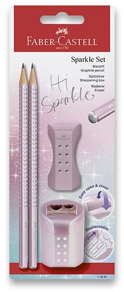 FABER-CASTELL Sparkle szett, Cosmic Rose