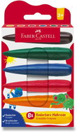 FABER-CASTELL do dlaně, 6 barev - Wax Crayons