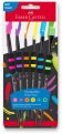 FABER-CASTELL Soft Touch Black, 6 ks