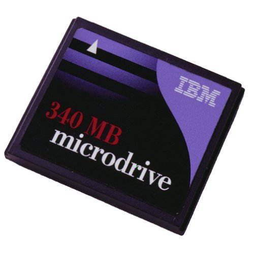 IBM Microdrive 340MB, single KIT, CF+, DMDM10340 - Memory Card - Main image