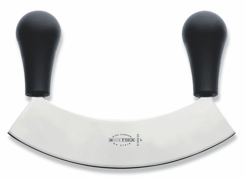 F. Dick 23cm Single Blade Mincing Knife/Rocker Knife - Kitchen Knife - Main image