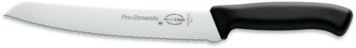 F. Dick Nůž na chléb s vlnitým výbrusem v délce 21 cm černý - Kitchen Knife - Main image