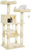 FEANDREA 109756 Wooden 55 × 45 × 143 cm plush resting tree / climbing frame - Cat Scratcher