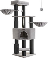 FEANDREA 109780 Wooden 50 × 50 × 160 cm plush resting place - Cat Scratcher