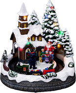 Féric Lights and Christmas Christmas nativity scene Church with LED lighting - Christmas Decoration