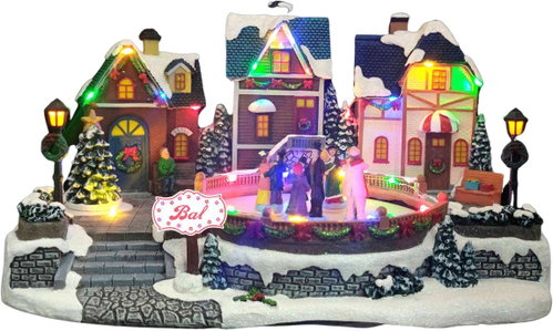 Féric Lights and Christmas Christmas Nativity Festive Ball, with LED lighting - Christmas Decoration - Main image