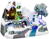Féric Lights and Christmas Christmas Village, Christmas scene with snowman - Christmas Decoration