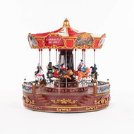 Féric Lights and Christmas Christmas Carousel with lights and music, 31 cm - Christmas Decoration