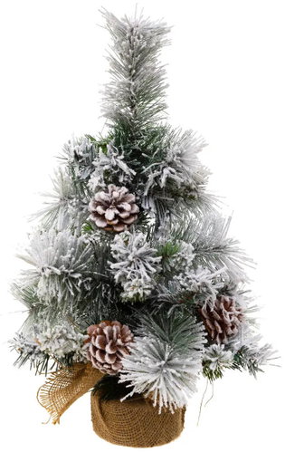 Féric Lights and Christmas, Artificial Christmas tree with snow-covered branches, 50 cm - Christmas Tree - Main image