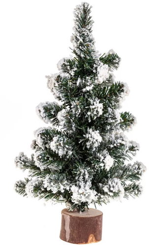 Féric Lights and Christmas, Christmas tree with snow-covered branches, 25 cm - Christmas Tree - Main image