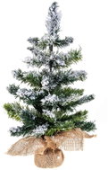 Féric Lights and Christmas, Artificial Christmas tree with artificial snow in jute bag, 50 cm - Christmas Tree