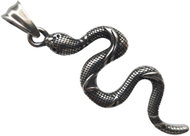 Feng Shui Harmony Snake charm 2025, stainless steel pendant - Charm