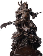 Feng Shui Harmony Kwan Kung (Guan Gong, Kuan Kong) Legendary protector and patron of merchants II - Garden Decoration