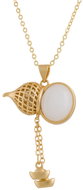 Feng Shui Harmony Necklace with Wulou resin pendant - Necklace