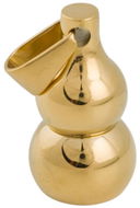Feng Shui Harmony Wulou ochrana, Wulou tykev přívěšek z nerezové oceli, zlatý 30 × 10 mm - Přívěsek