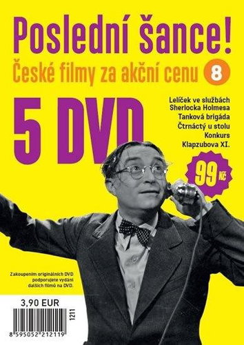 Poslední šance 8 /papírové pošetky/ (5DVD) - DVD - Film na DVD - Main image