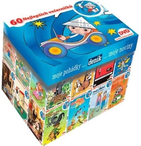 Večerníčkový BOX - Kolekce 63 nejlepších večerníčků (63DVD) - DVD - Film na DVD - Main image