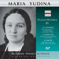 Yudina Maria, Druzhinin F., Lubimov A.: Piano Works by F. P. Schubert, Honegger, Bartók - CD - Music CD