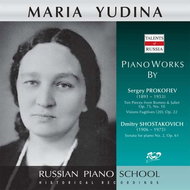 Yudina Maria: Piano Works by Prokofiev: Ten Pieces from Romeo and Juliet / Visions Fugitives - CD - Music CD