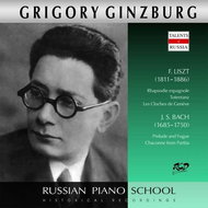 Ginzburg Grigory: Rhapsodie espagnole / Prelude and Fugue - CD - Music CD