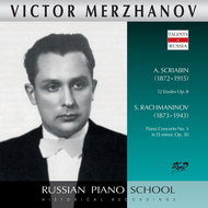 Merzhanov Victor: Scriabin - 12 Etudes Op. 8 - Rachmaninov - Piano concerto No. 3 - CD - Music CD