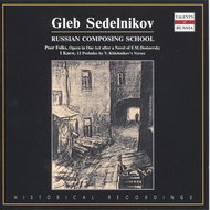 Sedelnikov Gleb, String Quartet, Argonsky Vladimir: Poor Folks, Opera in One Act-I - CD - Music CD