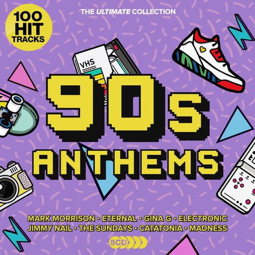 Various: Ultimate 90s Anthems (5x CD) - CD - Hudební CD - Main image