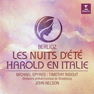 Spyres Michael, Ridout Timothy: Berlioz: Les Nuits D'Été - Harold En Italie - Music CD