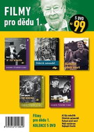 Filmy pro dědu 1. /papírové pošetky/ (5DVD) - DVD - Film na DVD