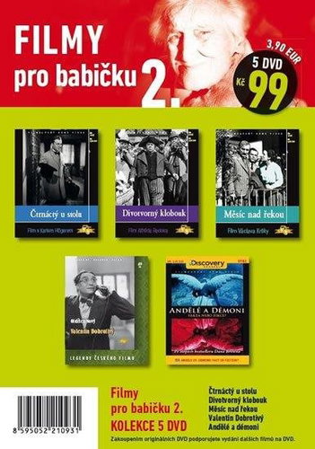 Filmy pro babičku 2. /papírové pošetky/ (5DVD) - DVD - Film na DVD - Main image
