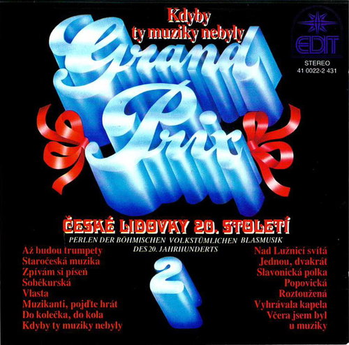Grand Prix české lidovky 20.století 2 - CD - Music CD - Main image