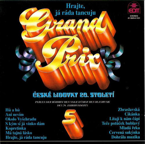 Grand Prix české lidovky 20.století 5 - CD - Music CD - Main image