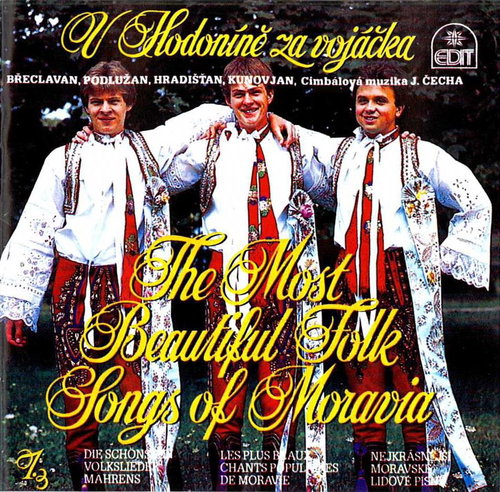 Various: Nejkrásnější moravské lidové písně 1 - CD - Music CD - Main image