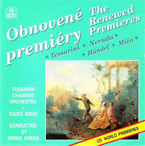 Tessarini Chamber Orchestra: Renewed premieres 1 - CD - Music CD - Main image