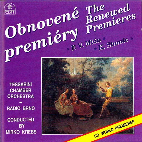 Tessarini Chamber Orchestra: Renewed premieres 2 - CD - Music CD - Main image