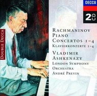 Vladimir Ashkenazy: Rachmaninov Piano Concertos 1 - 4 Vladimir Ashkena (2x CD) - CD - Music CD