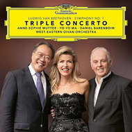 Mother Anne-Sophie, Daniel Barenboim, Yo-Yo Ma: Trojkoncert, Symfionie no. 7 (2x LP) - LP - LP Record
