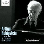Rubinstein Arthur: My Chopin Favorites (10x CD) - CD - Music CD