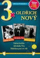 3x Oldřich Nový 3: Falešná kočička, Advokátka Věra, Dědečkem proti své vůli /papírové pošetky/ (3DVD - Film na DVD