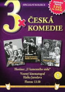 DVD Film 3x Czech Comedy 1: The Stone Table Inn, Hašek Jarosl., Florenc 13.30 /pa - Film na DVD
